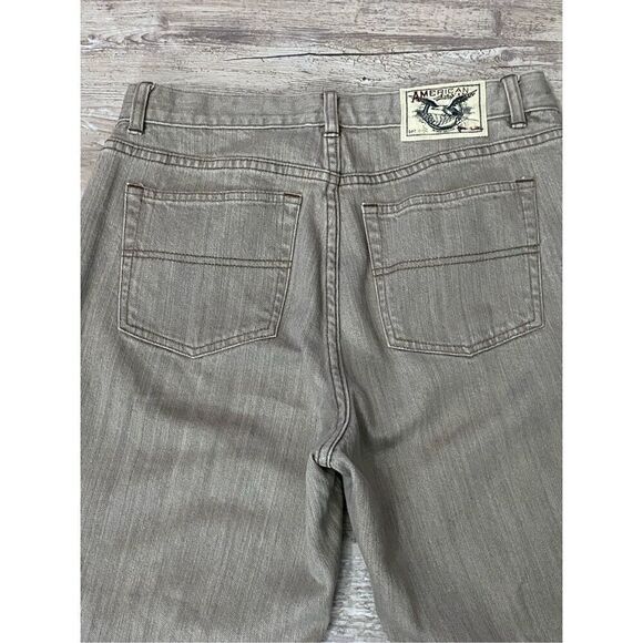 American Living Classic Bootcut Jeans Beige Brown Women’s Sz 6 - Picture 6 of 7